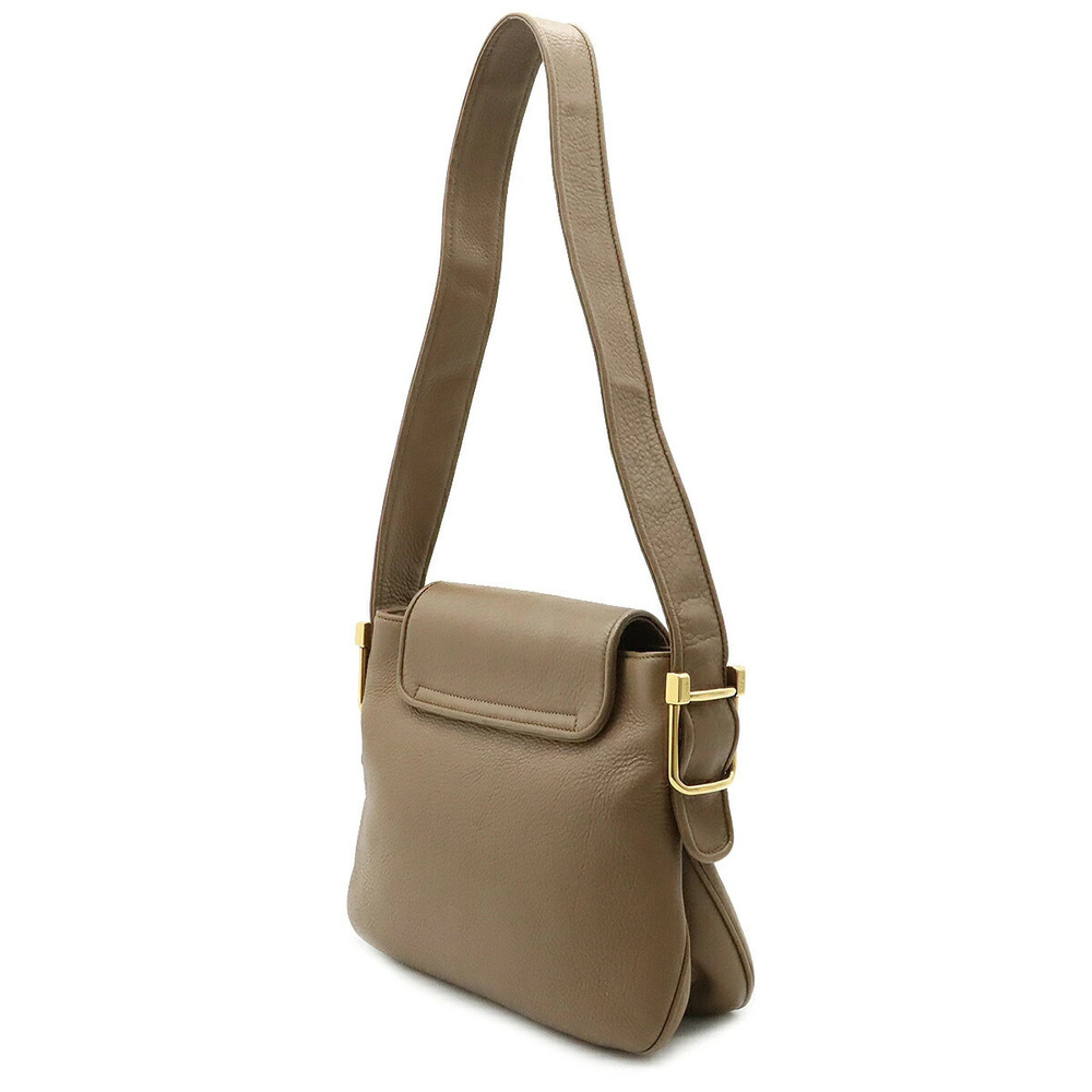 Gucci Leather Mocha Bag Shoulder Brown Cream Beige G Hobo Double Cream Tan